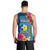 Palau Independence Day Men Tank Top 1st October 30th Anniversary Polynesian Jungle Flower