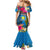 Palau Independence Day Mermaid Dress 1st October 30th Anniversary Polynesian Jungle Flower