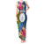 Palau Independence Day Tank Maxi Dress 1st October 30th Anniversary Polynesian Jungle Flower