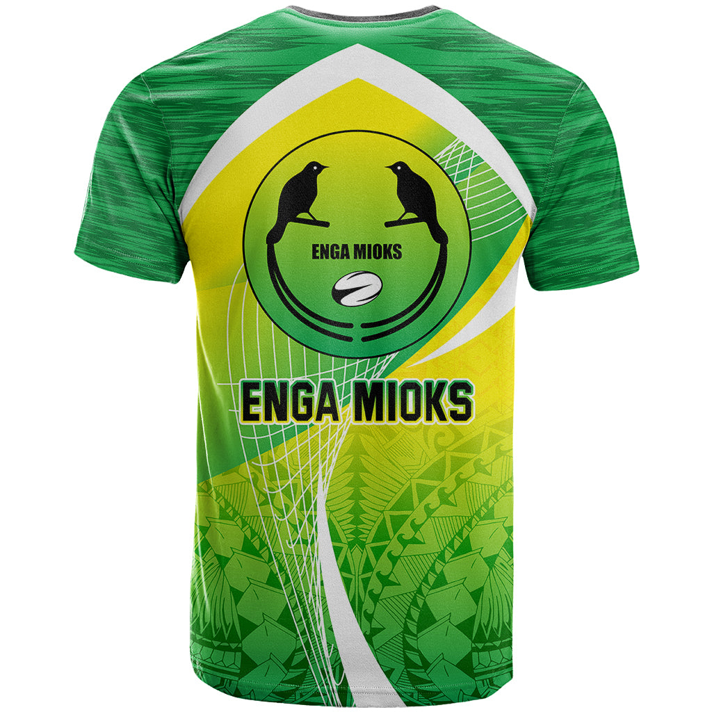 Enga Mioks Rugby T Shirt Papua New Guinea Polynesian Tattoo LT03 - Polynesian Pride