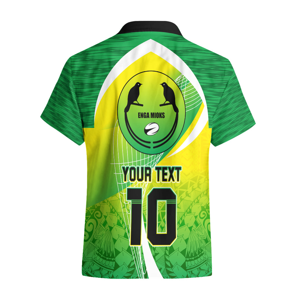 Custom Enga Mioks Rugby Hawaiian Shirt Papua New Guinea Polynesian Tattoo LT03 - Polynesian Pride