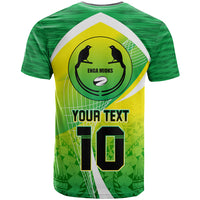 Custom Enga Mioks Rugby T Shirt Papua New Guinea Polynesian Tattoo LT03 - Polynesian Pride