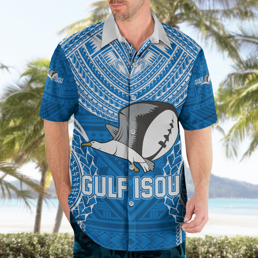 Gulf Isou Rugby Hawaiian Shirt Papua New Guinea Polynesian Tattoo LT03 - Polynesian Pride