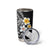 Hawaiian Hibiscus and Plumeria Polynesian Tribal Tattoo Tumbler Cup Black Color