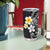 Hawaiian Hibiscus and Plumeria Polynesian Tribal Tattoo Tumbler Cup Black Color