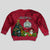 Niue Christmas Kid Ugly Christmas Sweater Coat of Arms and Polynesian Tattoo Xmas Element Christmas Red Vibe LT03 - Polynesian Pride