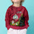 Niue Christmas Kid Ugly Christmas Sweater Coat of Arms and Polynesian Tattoo Xmas Element Christmas Red Vibe LT03 - Polynesian Pride