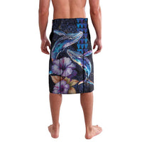 Hawaiian Whales Love Couple Lavalava Hibiscus and Kakau Art Tattoo Night Sky Vibe