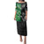 New Zealand And Ireland Rugby Custom Family Matching Puletasi and Hawaiian Shirt Maori Tiki With Shamrock