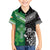 New Zealand And Ireland Rugby Custom Hawaiian Shirt Maori Tiki With Shamrock
