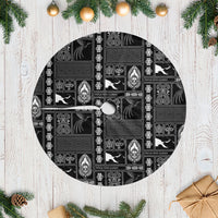 Papua New Guinea Heritage Motif Tree Skirt Black Version