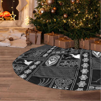 Papua New Guinea Heritage Motif Tree Skirt Black Version