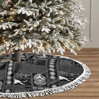 Papua New Guinea Heritage Motif Tree Skirt Black Version