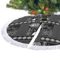 Papua New Guinea Heritage Motif Tree Skirt Black Version