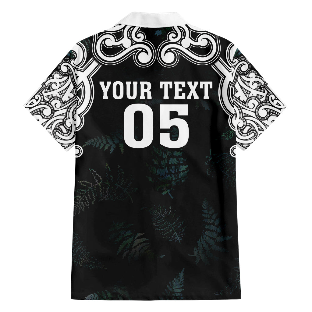 Custom New Zealand Fern Women Rugby Family Matching Summer Maxi Dress and Hawaiian Shirt Maori Pattern LT05 - Polynesian Pride