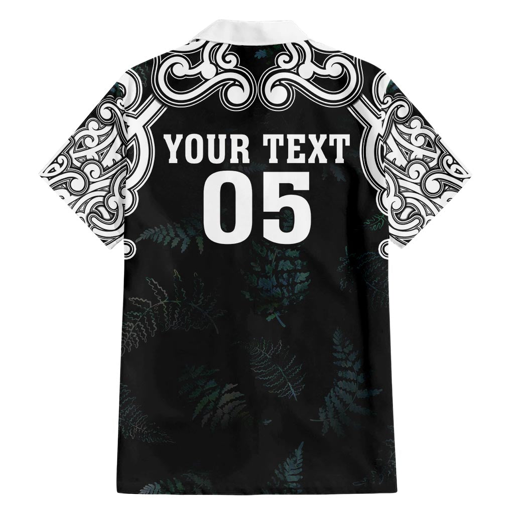 Custom New Zealand Fern Women Rugby Hawaiian Shirt Maori Pattern LT05 - Polynesian Pride