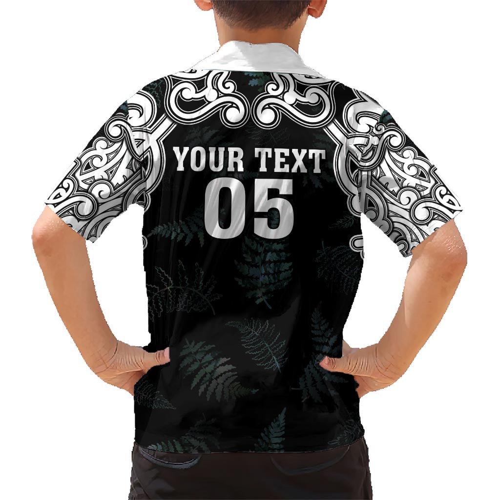Custom New Zealand Fern Women Rugby Hawaiian Shirt Maori Pattern LT05 - Polynesian Pride