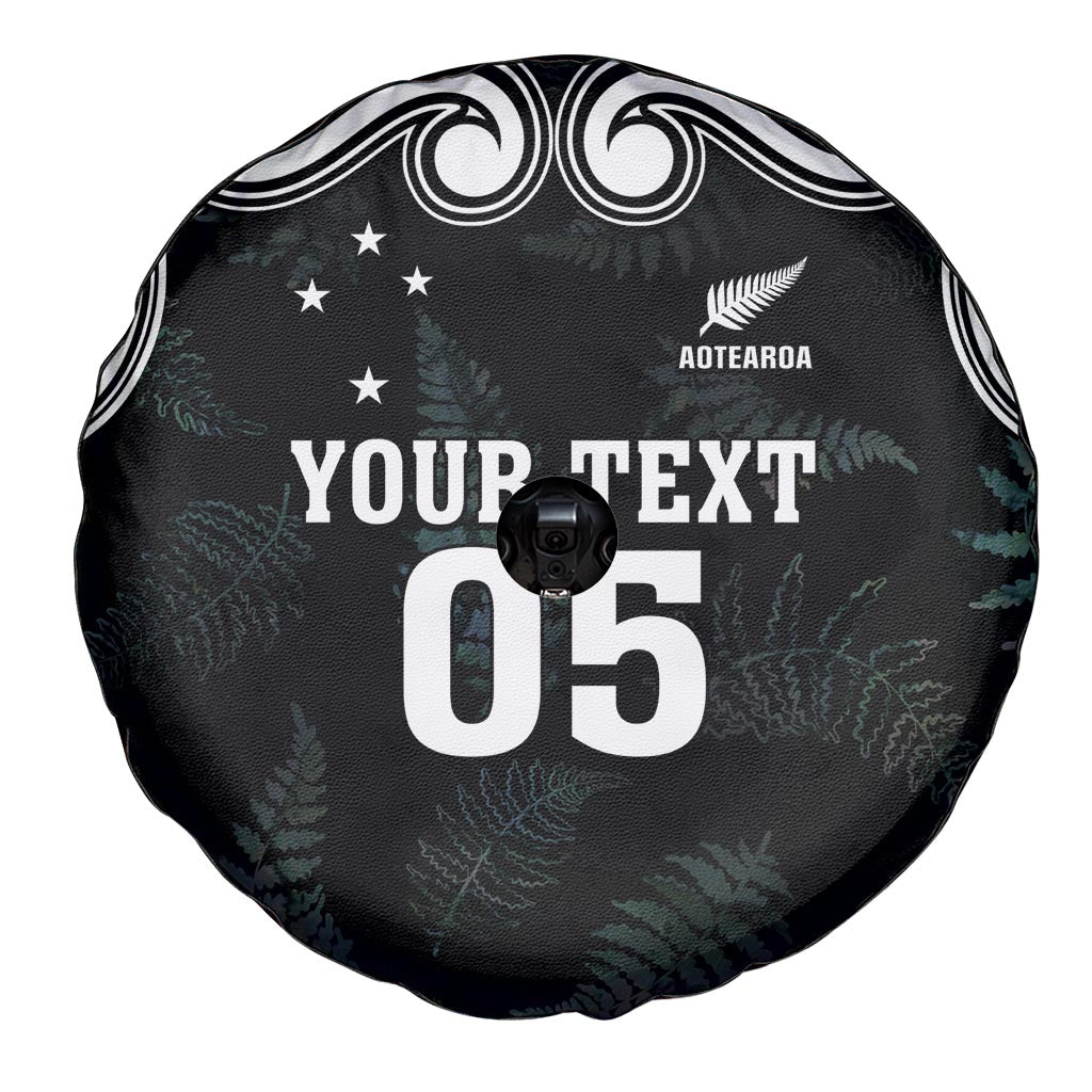 Custom New Zealand Fern Women Rugby Spare Tire Cover Maori Pattern LT05 - Polynesian Pride