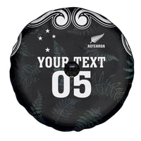 Custom New Zealand Fern Women Rugby Spare Tire Cover Maori Pattern LT05 - Polynesian Pride