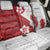 Samoa Teuila 2024 Back Car Seat Cover Samoan Siapo Pattern Red Version