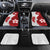 Samoa Teuila 2024 Car Mats Samoan Siapo Pattern Red Version