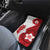 Samoa Teuila 2024 Car Mats Samoan Siapo Pattern Red Version