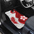 Samoa Teuila 2024 Car Mats Samoan Siapo Pattern Red Version