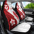 Samoa Teuila 2024 Car Seat Cover Samoan Siapo Pattern Red Version