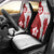 Samoa Teuila 2024 Car Seat Cover Samoan Siapo Pattern Red Version