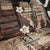 Samoa Teuila 2024 Back Car Seat Cover Samoan Siapo Pattern Brown Version