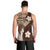 Samoa Teuila 2024 Men Tank Top Samoan Siapo Pattern Brown Version