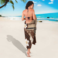Samoa Teuila 2024 Sarong Samoan Siapo Pattern Brown Version