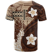Samoa Teuila 2024 T Shirt Samoan Siapo Pattern Brown Version