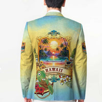 Aloha Hawaii Turtle Blazer Retro Style LT05 - Polynesian Pride