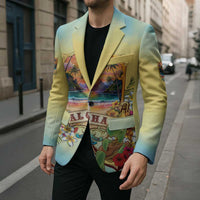 Aloha Hawaii Turtle Blazer Retro Style LT05 - Polynesian Pride