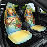 Aloha Hawaii Turtle Car Seat Cover Retro Style - Polynesian Pride
