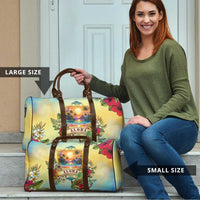 Aloha Hawaii Turtle Travel Bag Retro Style - Polynesian Pride