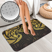 New Zealand Aotearoa Bathroom Set Maori Manta Ray Moko Gold - Polynesian Pride