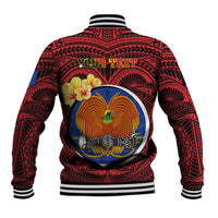 Personalized Papua New Guinea Gulf Province Baseball Jacket Mix Coat Of Arms Polynesian Pattern LT05 - Polynesian Pride
