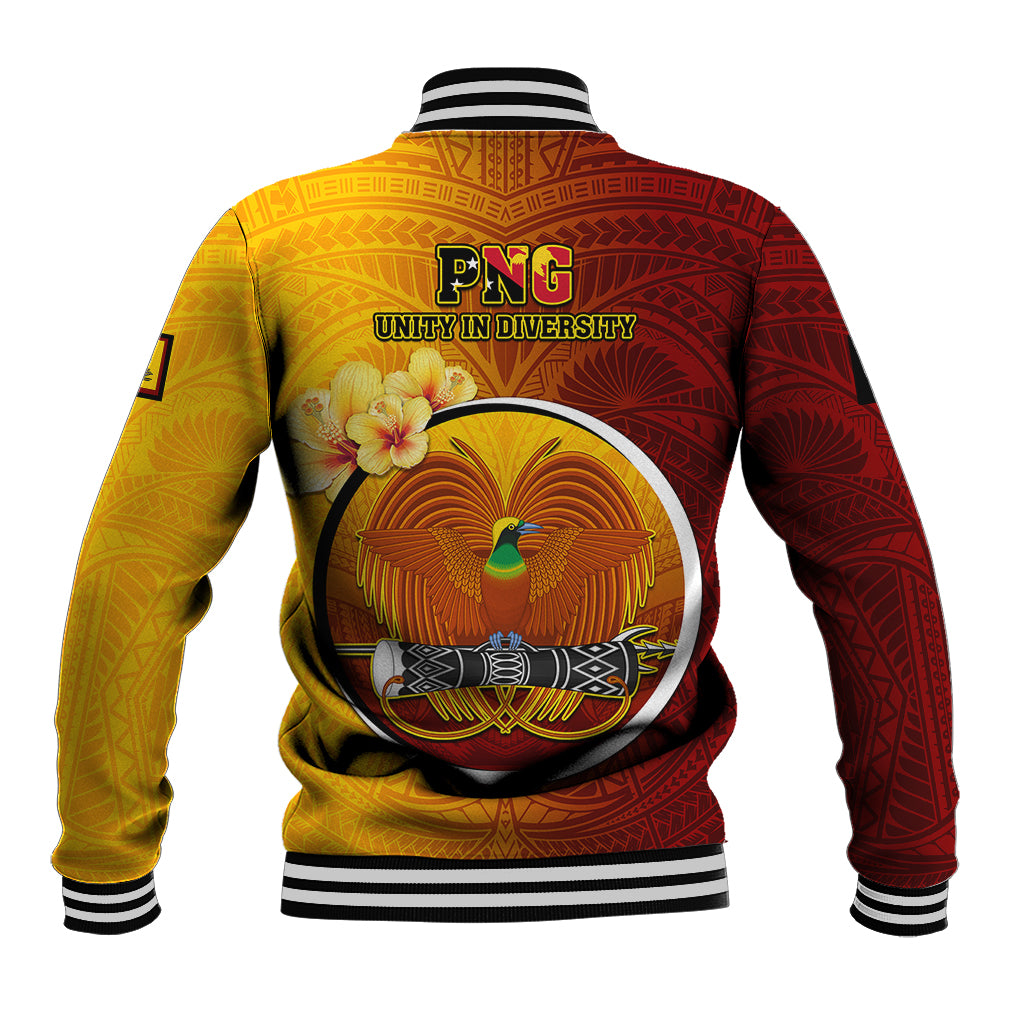 Papua New Guinea Western Province Baseball Jacket Mix Coat Of Arms Polynesian Pattern LT05 - Polynesian Pride