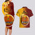 Papua New Guinea Western Province Couples Matching Long Sleeve Bodycon Dress and Hawaiian Shirt Mix Coat Of Arms Polynesian Pattern LT05 - Polynesian Pride