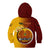 Personalized Papua New Guinea Western Province Kid Hoodie Mix Coat Of Arms Polynesian Pattern LT05 - Polynesian Pride