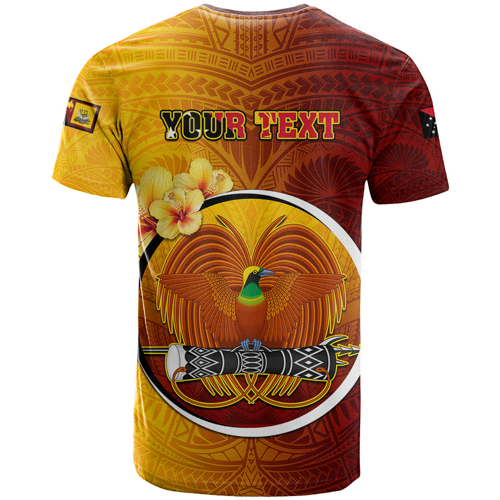 Personalized Papua New Guinea Western Province T Shirt Mix Coat Of Arms Polynesian Pattern LT05 - Polynesian Pride