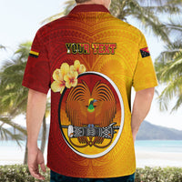 Personalized Papua New Guinea Madang Province Hawaiian Shirt Mix Coat Of Arms Polynesian Pattern LT05 - Polynesian Pride