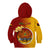 Personalized Papua New Guinea Madang Province Kid Hoodie Mix Coat Of Arms Polynesian Pattern LT05 - Polynesian Pride