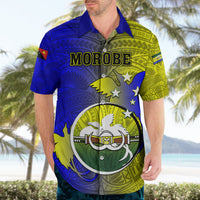 Papua New Guinea Morobe Province Hawaiian Shirt Mix Coat Of Arms Polynesian Pattern LT05 - Polynesian Pride