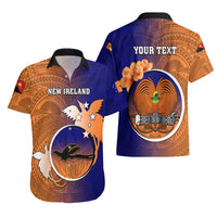 Personalized Papua New Guinea New Ireland Province Hawaiian Shirt Mix Coat Of Arms Polynesian Pattern LT05 - Polynesian Pride