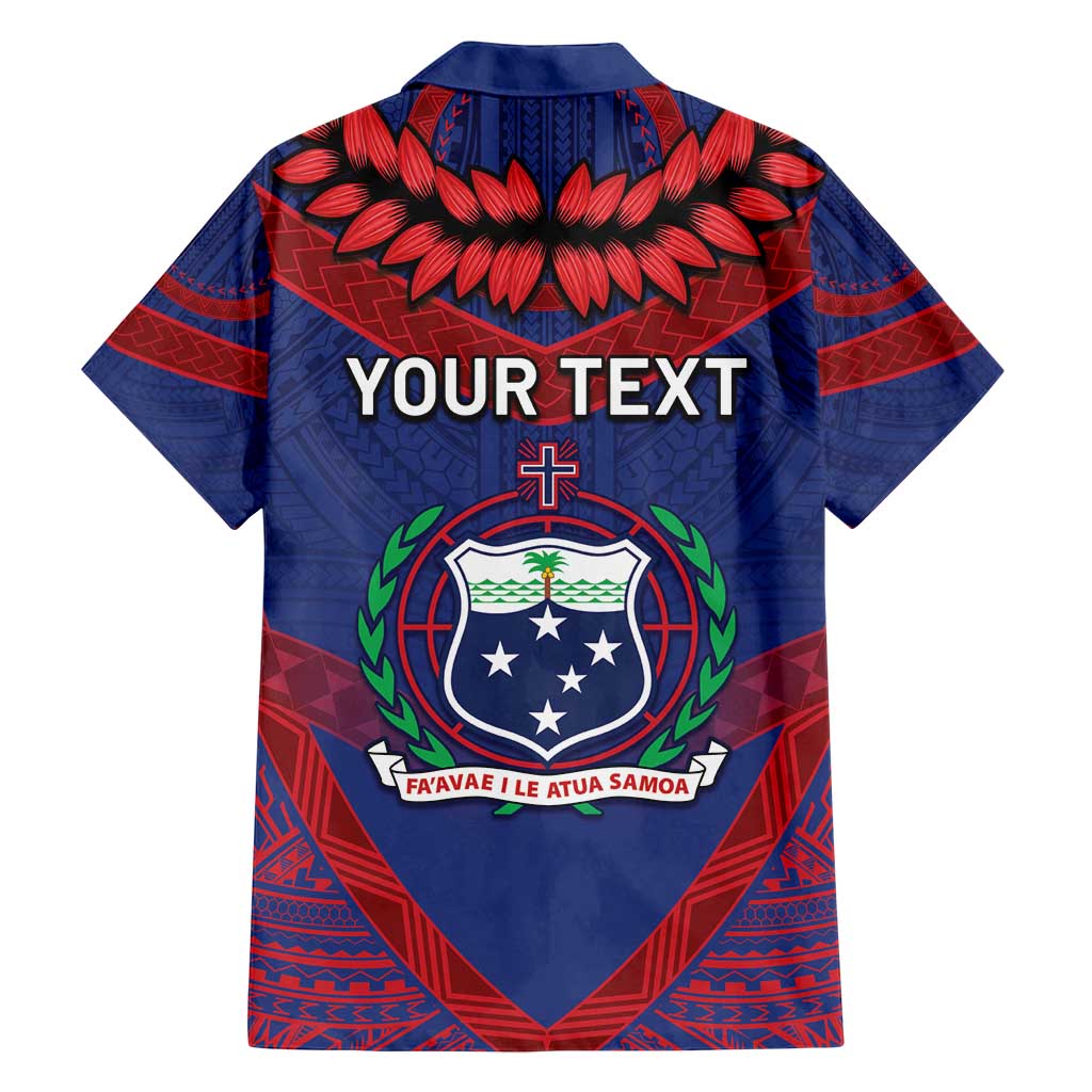 Personalised FAST Party Samoa Family Matching Puletasi and Hawaiian Shirt Samoan Coat Of Arms Ulafala Style