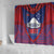 FAST Party Samoa Shower Curtain Samoan Coat Of Arms Ulafala Style