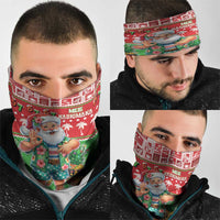 Mele Kalikimaka Hawaii Christmas Neck Gaiter Funny Santa 67 Gen Alpha Slang - Polynesian Pride